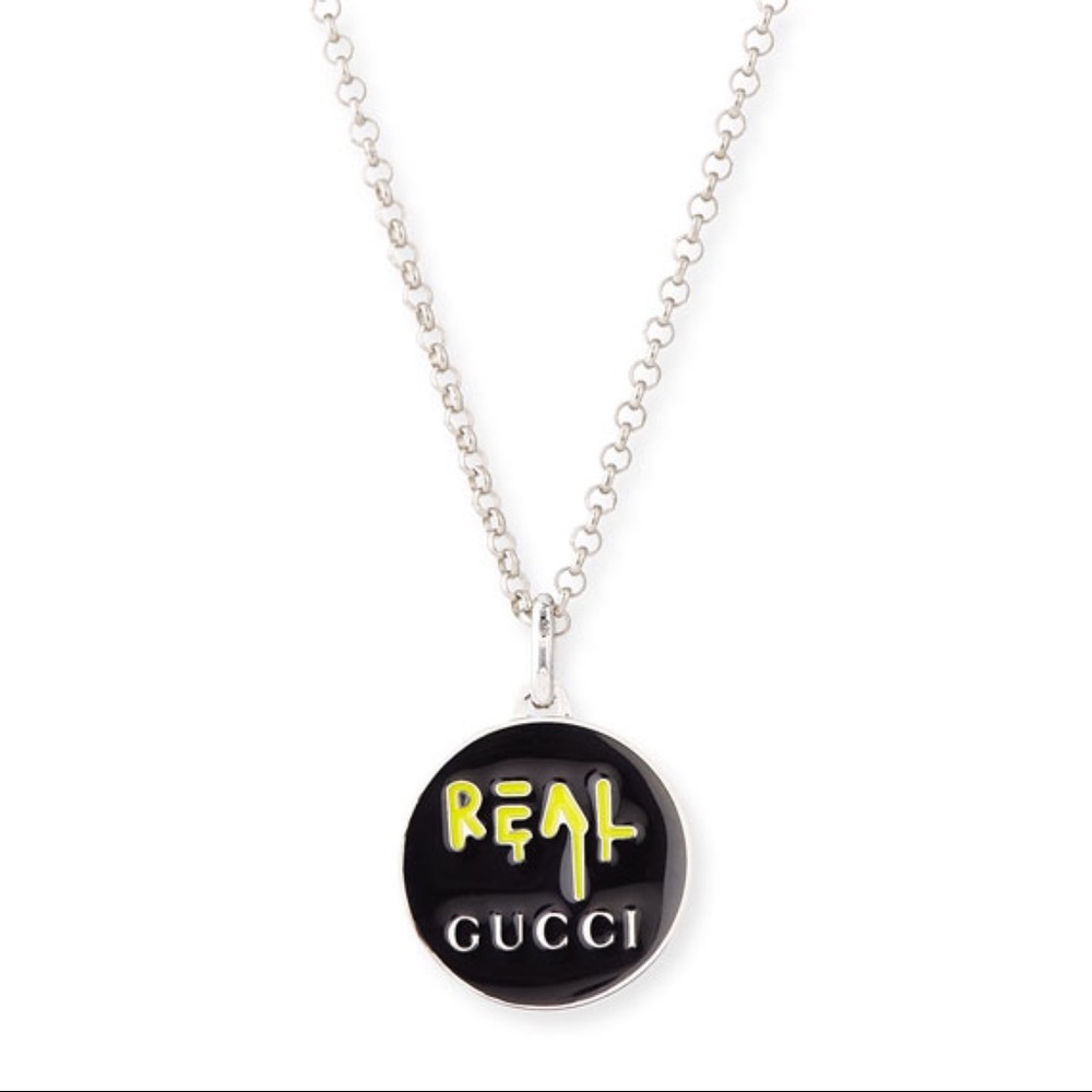 Gucci GucciGhost “Real” Necklace Charm NWT - Picture 6 of 15